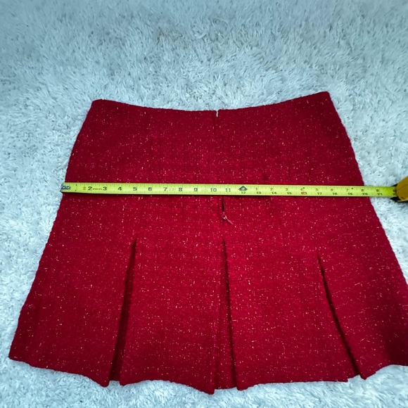 Lilly Pulitzer Vibrant Red Mini Skirt - Picture 4 of 7